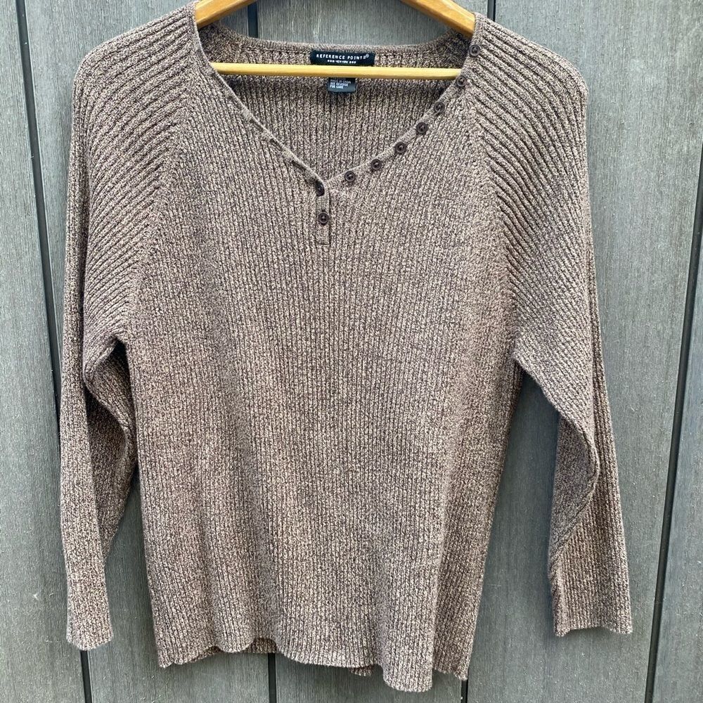 Reference Point Cotton Sweater - Picture 6 of 7